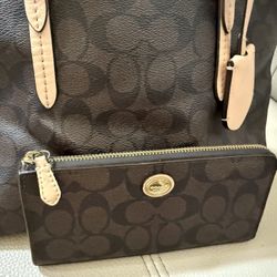 Coach Purse with wallet  