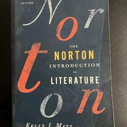 NORTON INTRODUCTION to LITERATURE - 11th Edition 