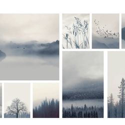 Canvas Wall Art 9 Pc Collage