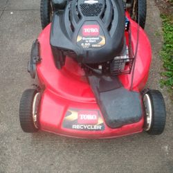 ToRo Self Propelled/Driven )) Lawn Mower With Bag