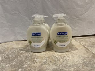 (6) Softsoap Soothing Aloe Vera Moisturizing Hand Soap 7.5 fl oz 221 ml Each W2