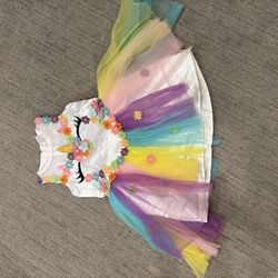 Girl Unicorn Costume （3-4 yr）