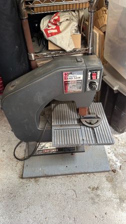 Craftsman 10 inch bandsaw