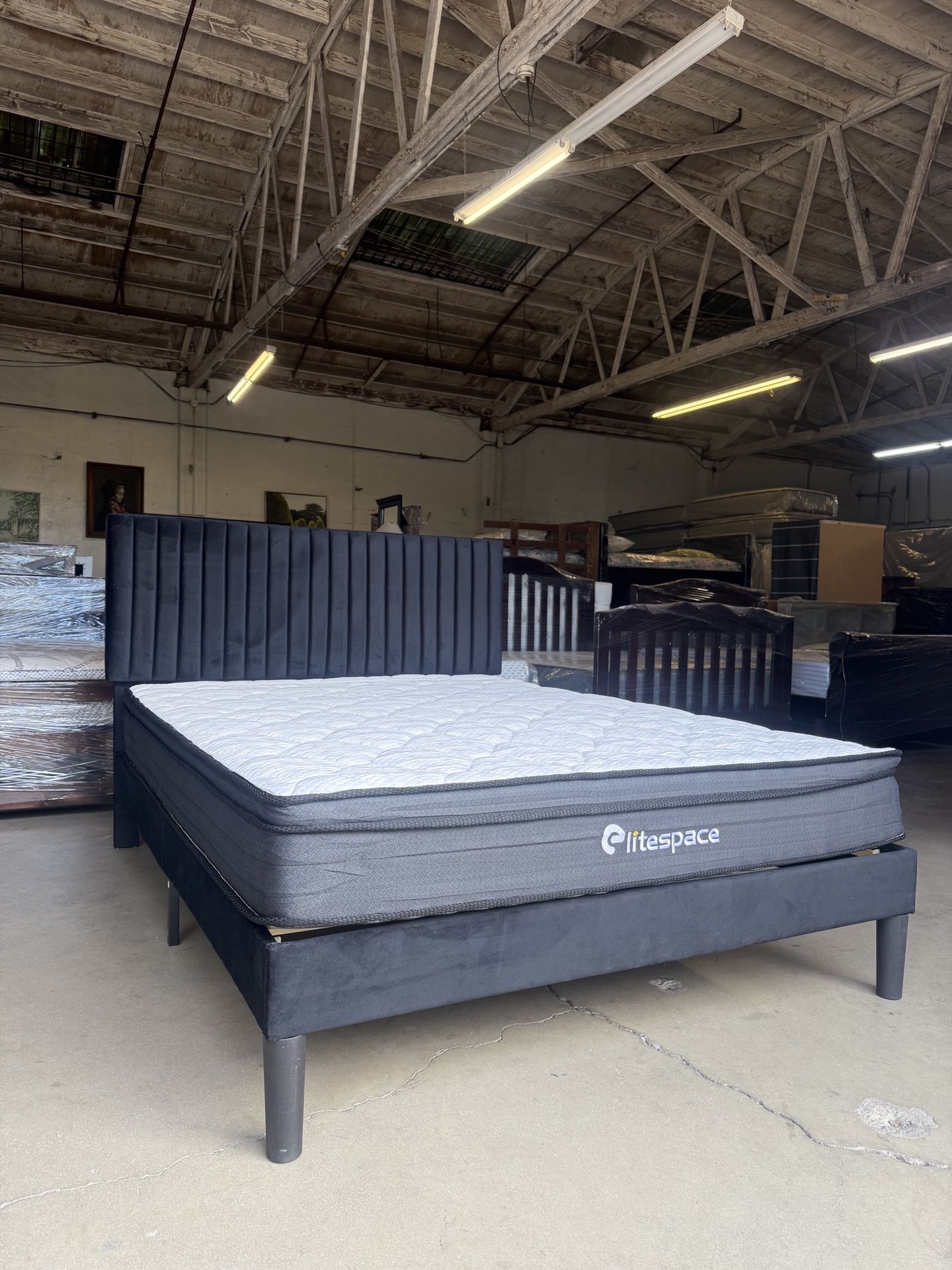 New Queen Bed With Mattress