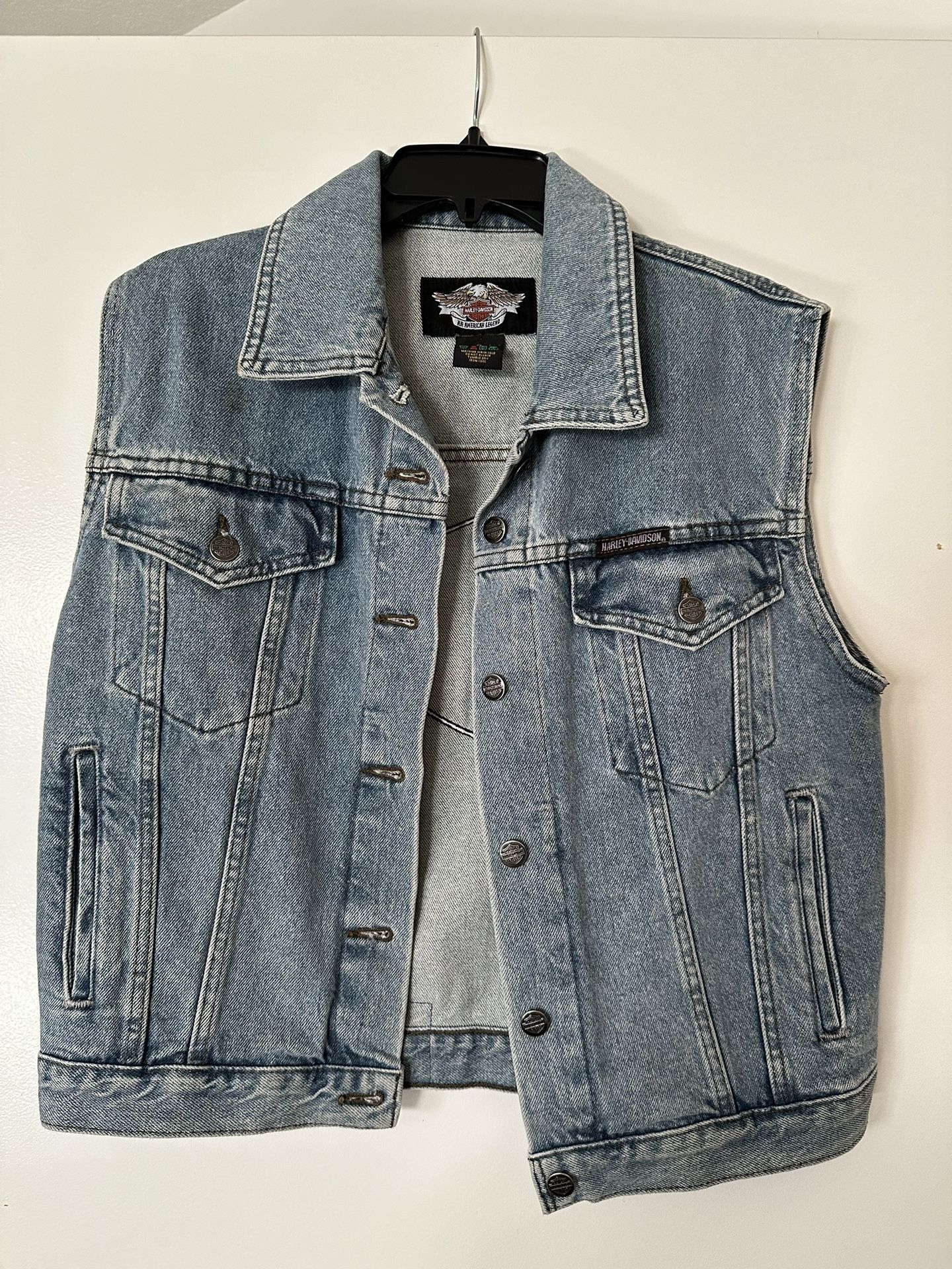 Harley Davidson Denim Vest