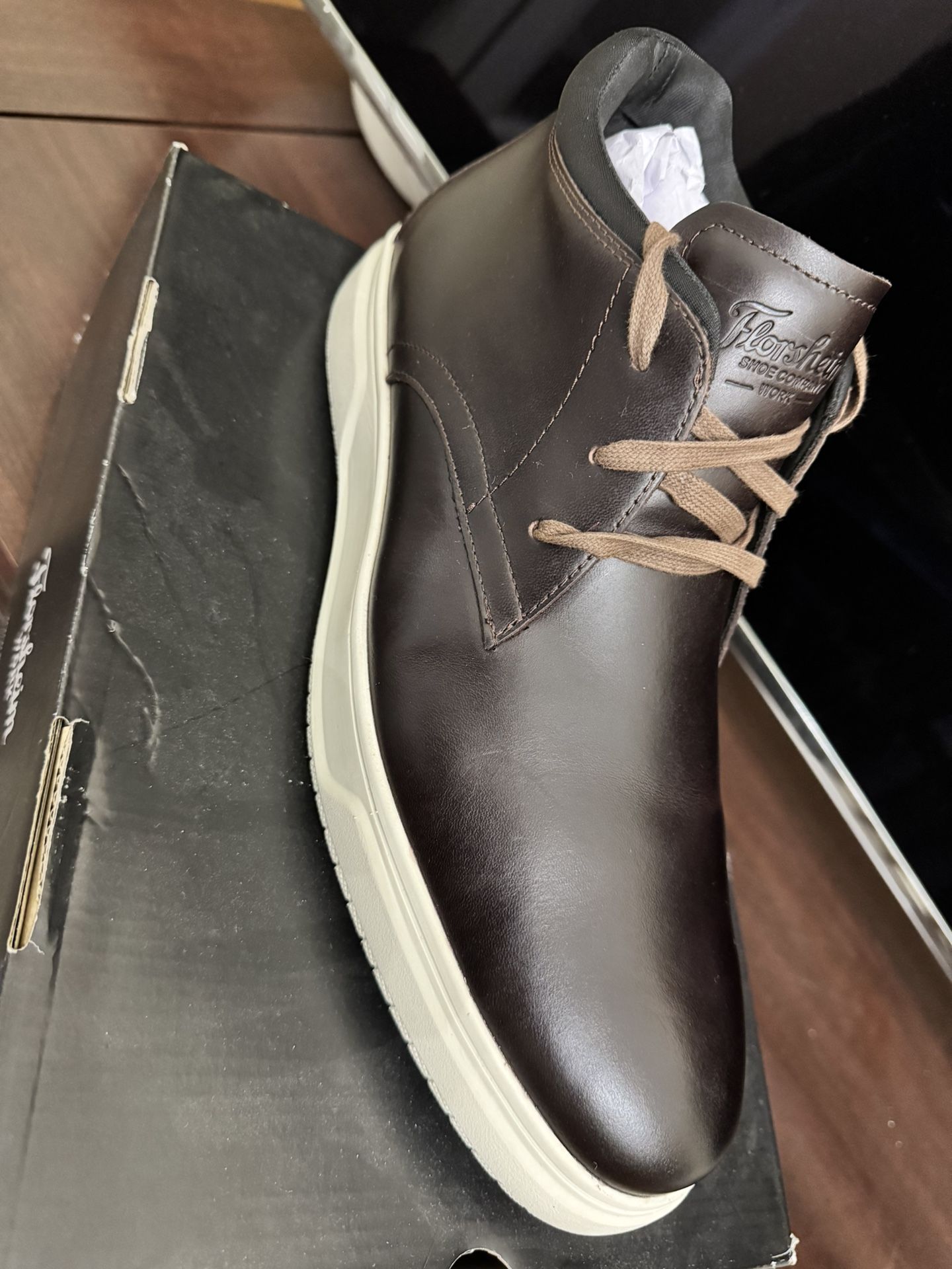 Florsheim Work Boots Safety Toe Box