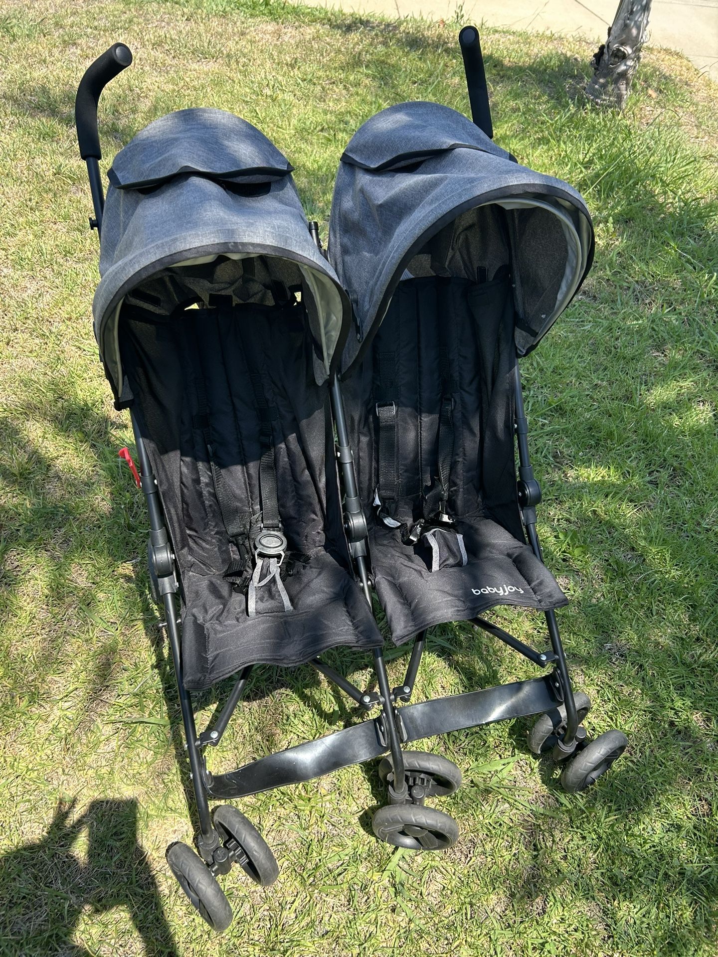 Babyjoy Double Stroller