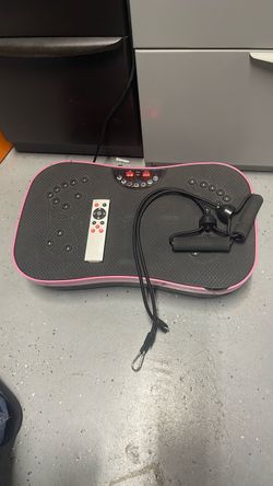 Vibration machine with remote