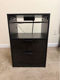 Black Nightstand