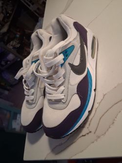 Nike Air Max Correlate White Purple Black Turquoise 511417-153 Women's Size 8.5