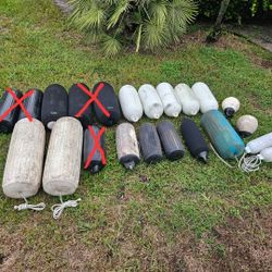 Boat fenders Bumpers Bouys  $15-40 each gettum b4 they're gone!