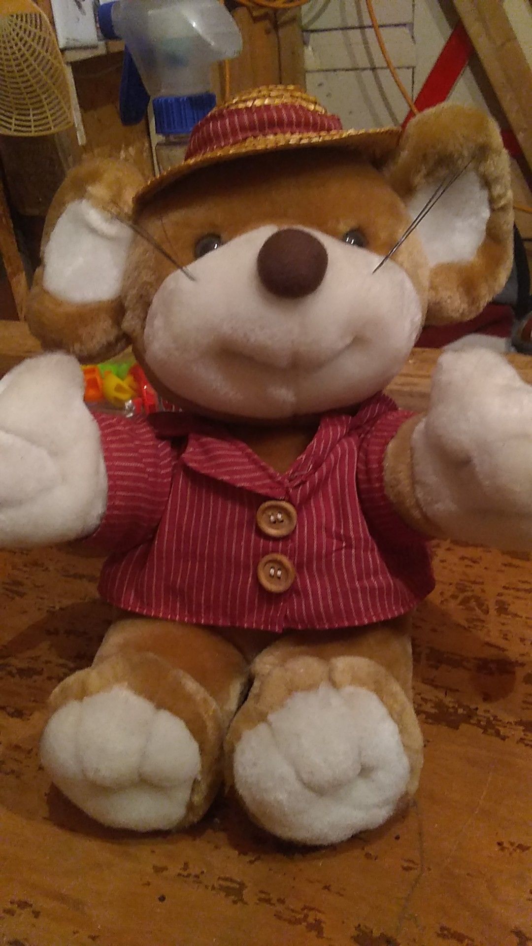 Singing Animated stuffed Mouse