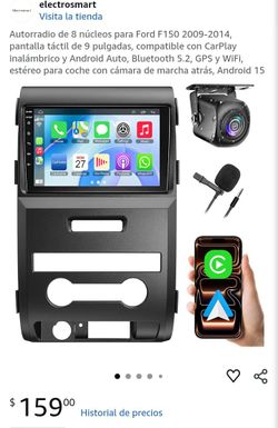 NEW stereo touchscreen radio FORD F150 car play
