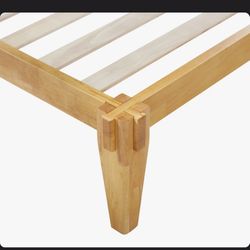 Wayfair Jamirian Twin Wood Bed Frame Thuma