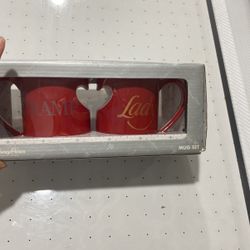 Disney Lady And Tramp Mug Set