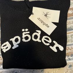Rhinestone Spider Hoodie 