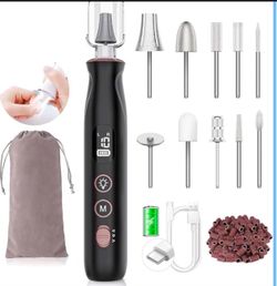 10 in 1 Nail Drill Electric Nail File Cordless Professional Portable Nail Filer