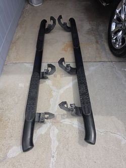 Black Step Rails