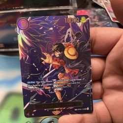 2025 One Piece Carrying On His Will OP13 Monkey D Luffy SP OP09 - 119