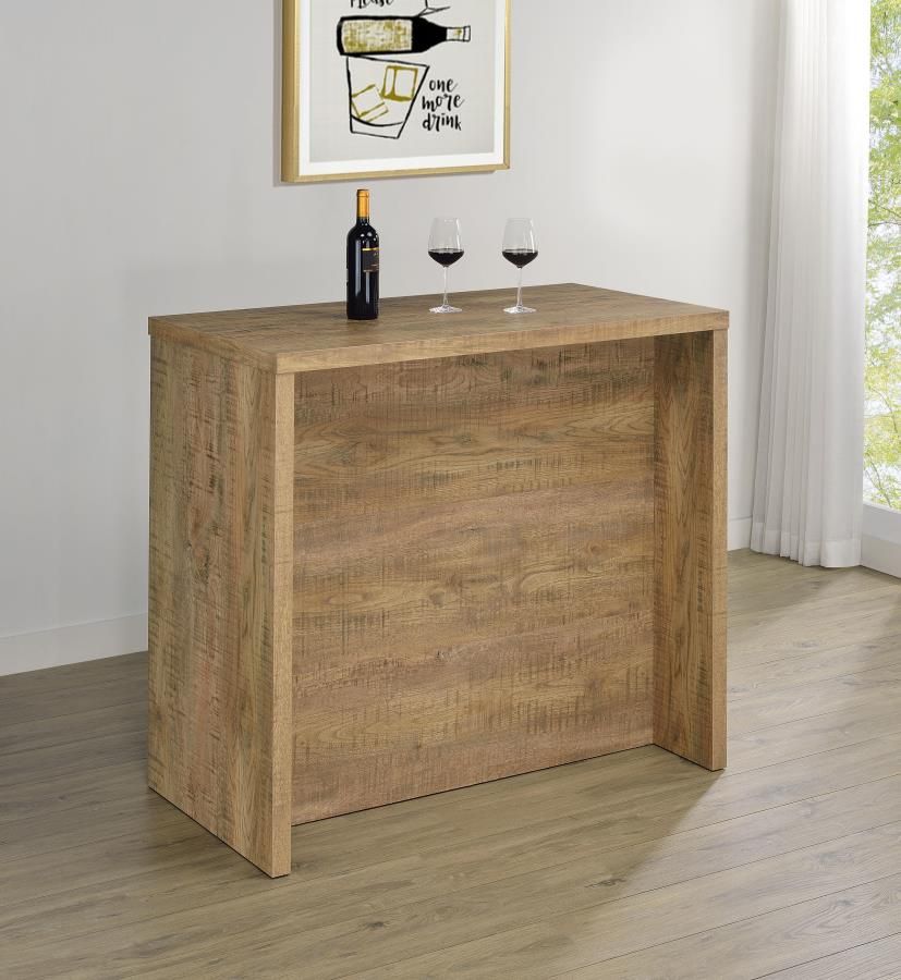 Beautiful Home Bar Unit In Walnut Finish With Wine Racks! Super Sale!