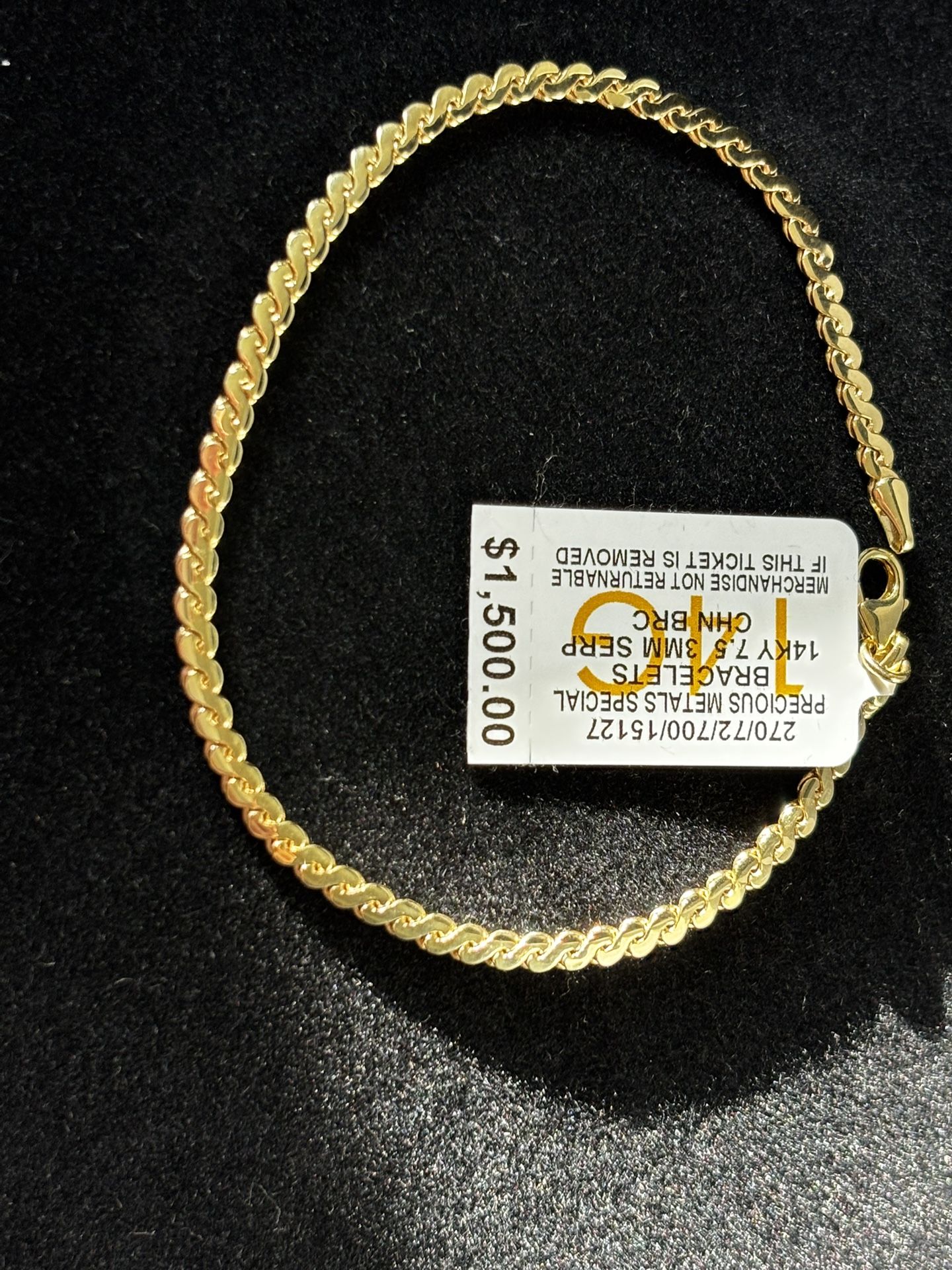 14k Gold Bracelet