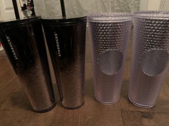 Starbucks tumblers