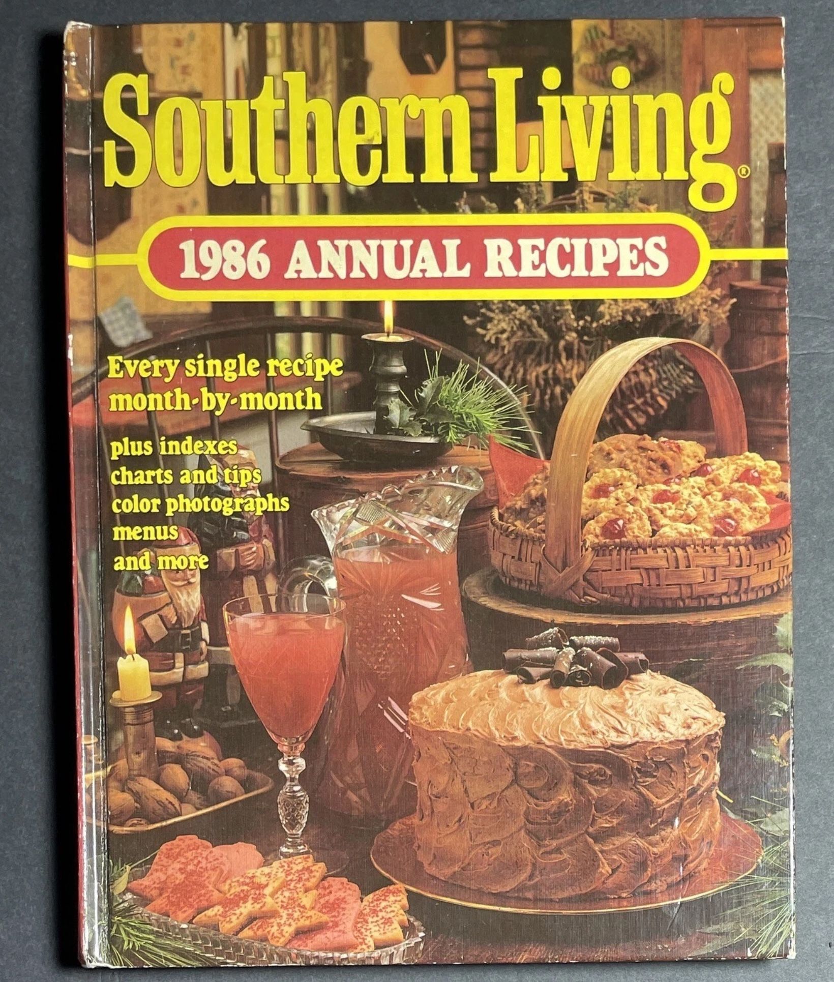 Vintage Southern Living 1986 Annual Recipes (1986, Hardcover)