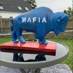 Bill’s Mafia Buffalo Statue