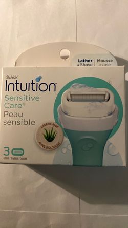 Schick Intuition Sensitive Care Razor Refills 3-Pack