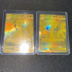 Gold Charizard X And Y 