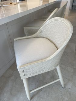 Brand New Palecek Almario 24” Counter Stool (quantity 4)