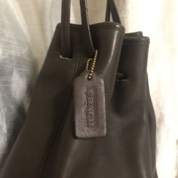 Coach Brown Leather Shoulder Bag