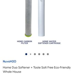 NuvoH20
Home Duo Softener + Taste Salt Free Eco-Friendly Whole House