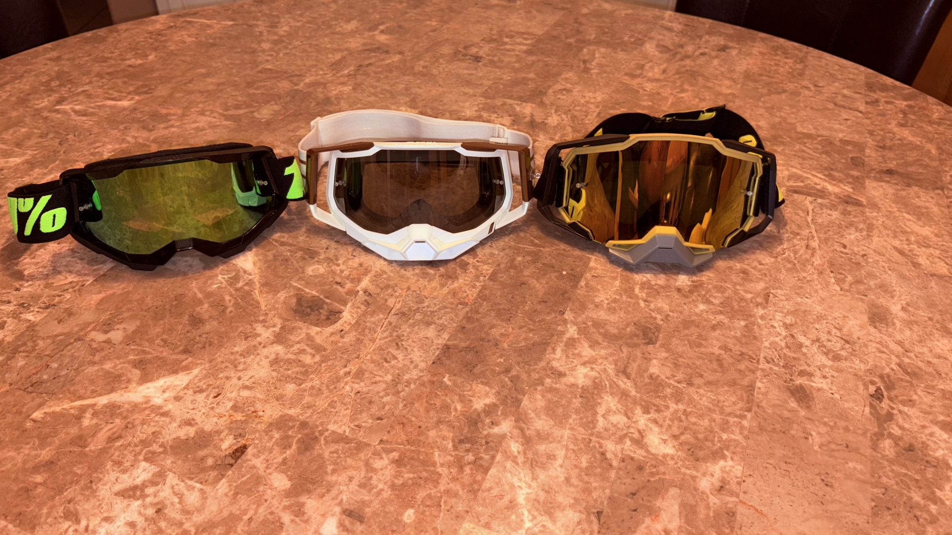 100% GOOGLES ALL BRAND NEW NEVER WORN!!!