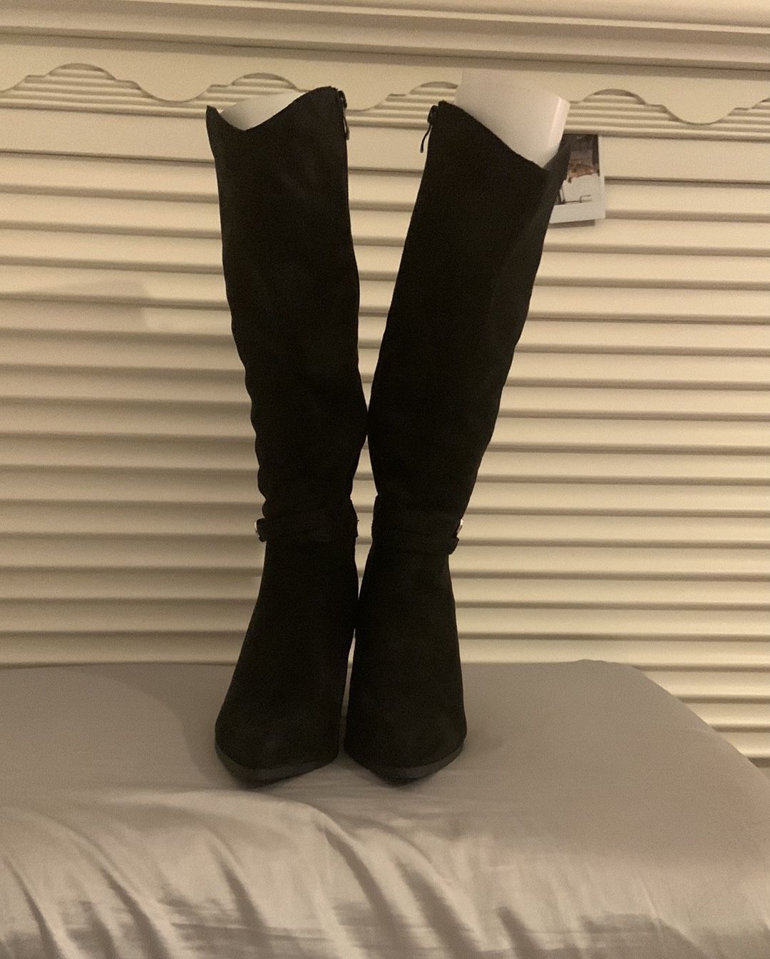 Top Moda Knee High Black Boots