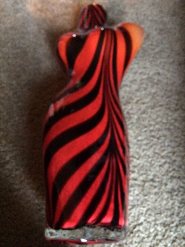 REDUCED from $100-Hand Blown Decorative Vase