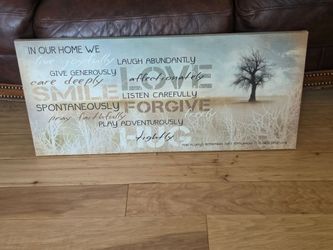Canvas Franed Picture