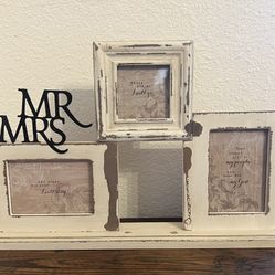 Vintage Mr Mrs Rusty Pictures  Frames