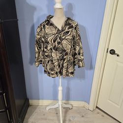 East 5th Size 1x Womens Blouse 