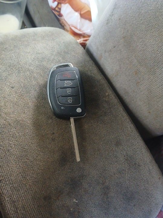 Flip Key fits 2013-2015 Hyundai Santa Fe Keyless Entry Remote Fob (95430-4Z100, TQ8-RKE-3F04),