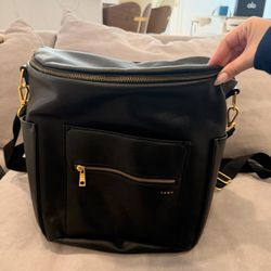 Fawn Black Diaper Bag - New 