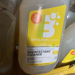 Boulder Clean disinfectant cleaner, all natural. 16 Bottles In A Case