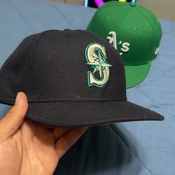 Seattle Mariners Hat 7 1/2 Hat club