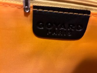 Black Goyard bag