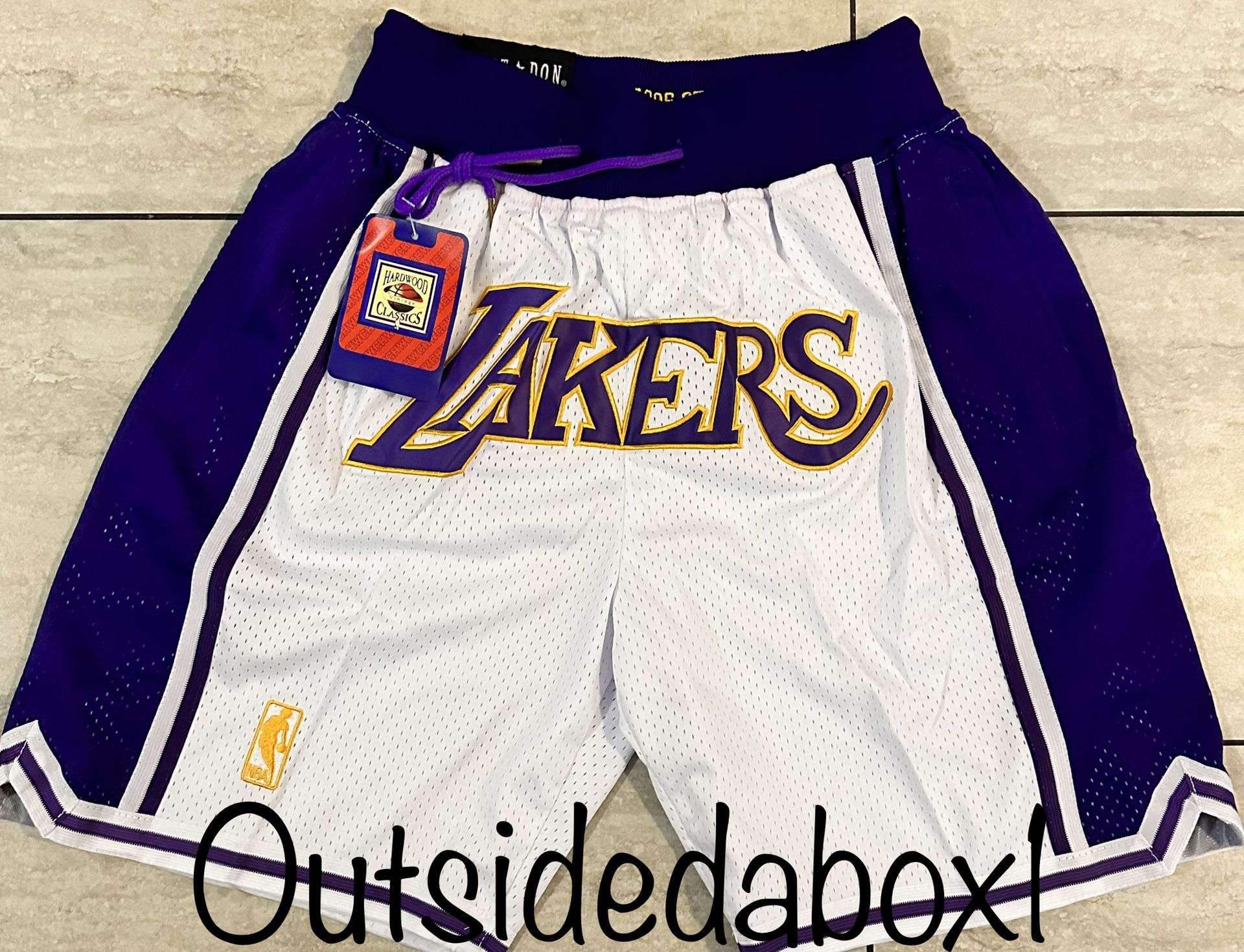 Los Angeles Lakers Basketball 🏀 Shorts 🩳 Men’s Sizes New!!
