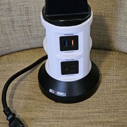 Bell + Howell Spinpower Charger W/surge Protection