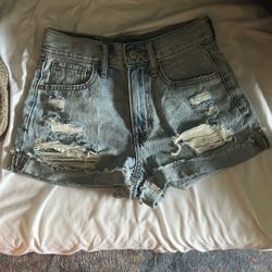SIZE 0 AEROPOSTALE  JEAN SHORTS MOM SHORT