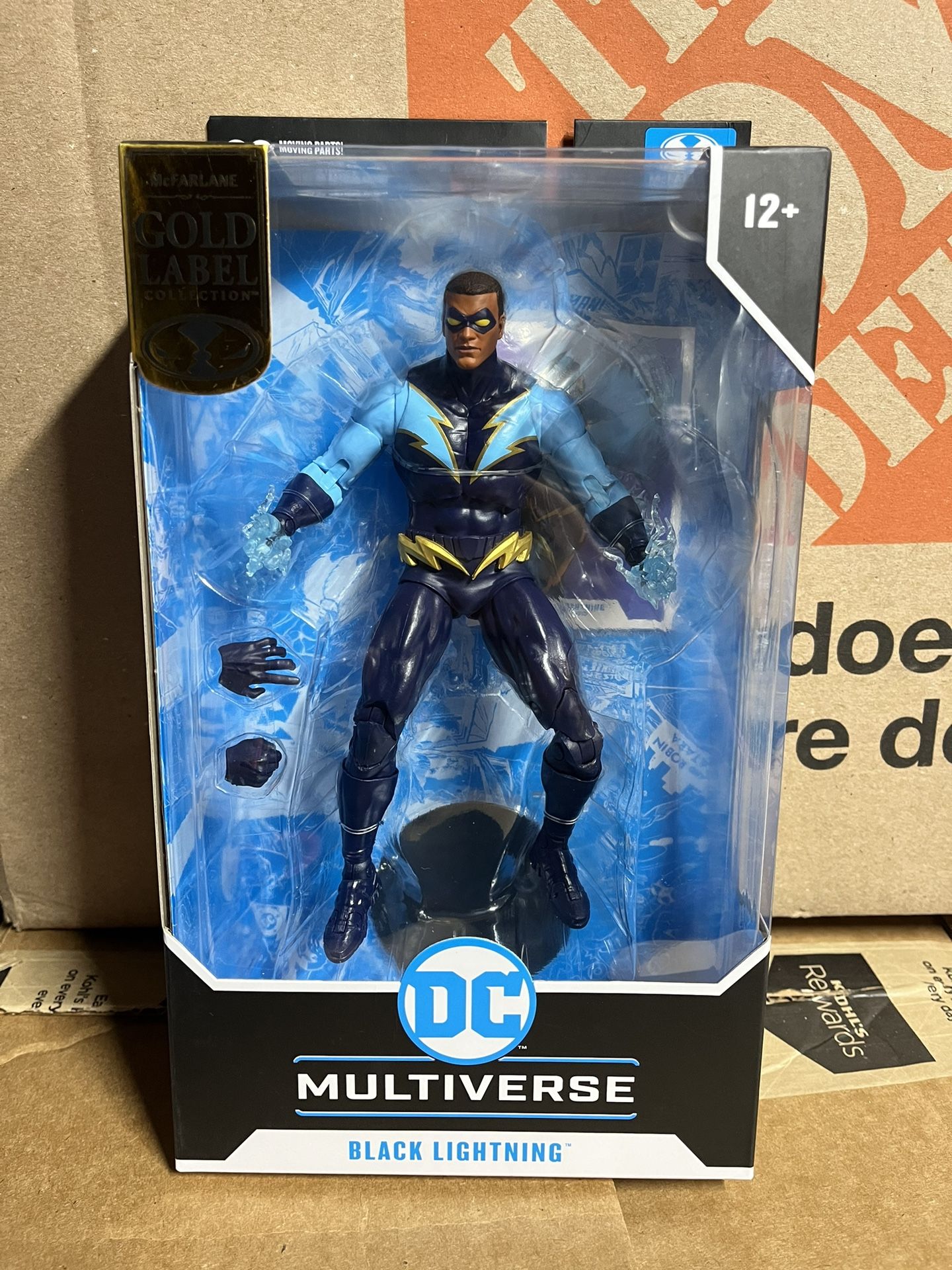 McFarlane DC Multiverse Black Lightning 7" Inch Gold Label Figure