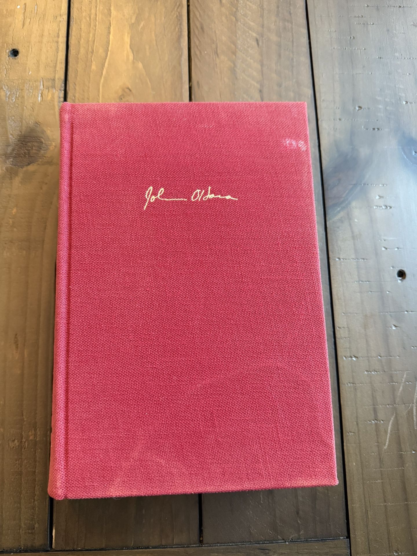 John O’Hara - Waiting for Winter - signed