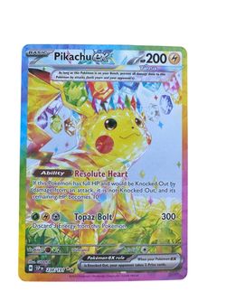 Pikachu EX SS